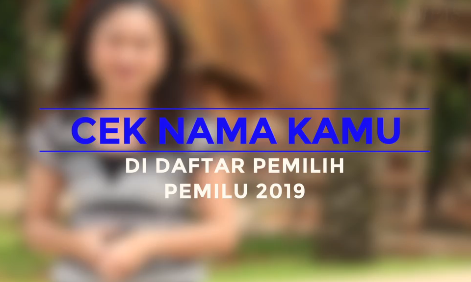 Rabu Pemilu: Begini Cara Cek Nama Kamu Ada di DPT Pemilu 