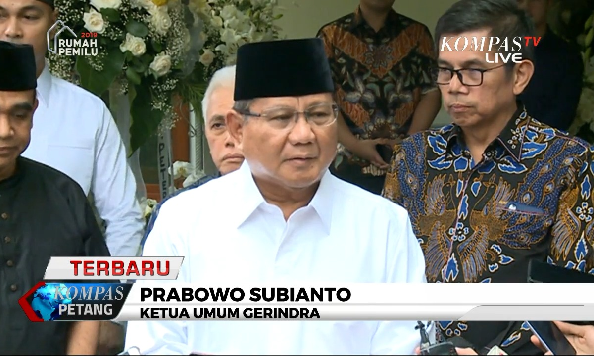 Prabowo: Ani Yudhoyono Istri yang Hebat, Pasti Pak SBY 
